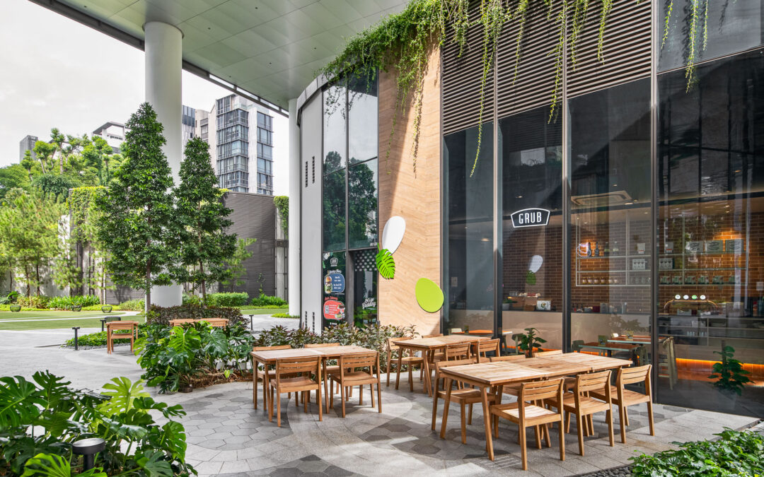 Family dining at Grub Bishan Park Singapore