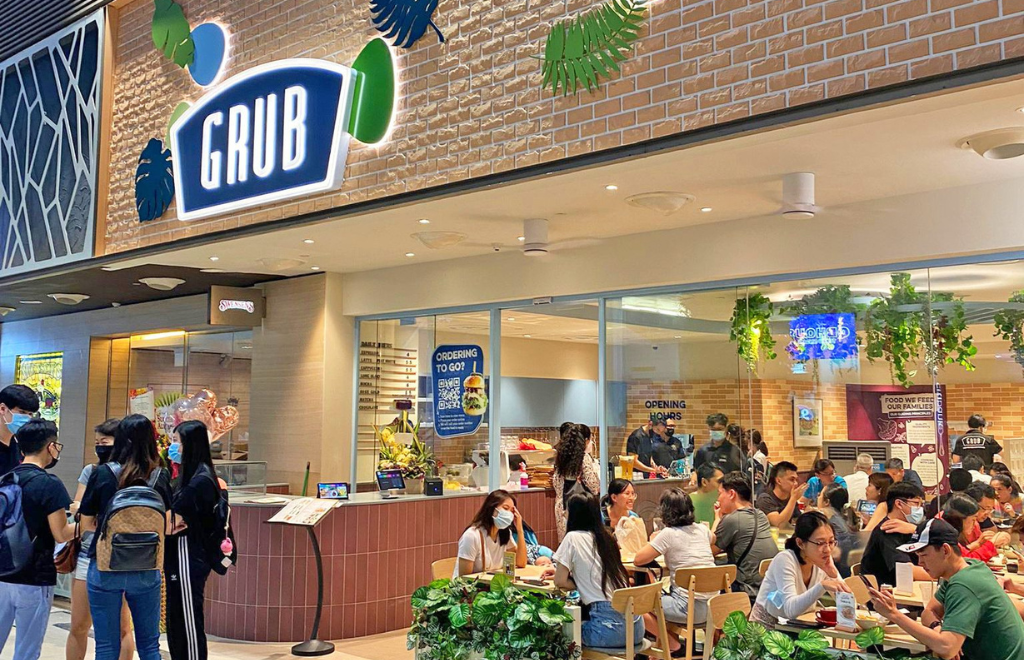 Family dining at Grub Bishan Park Singapore